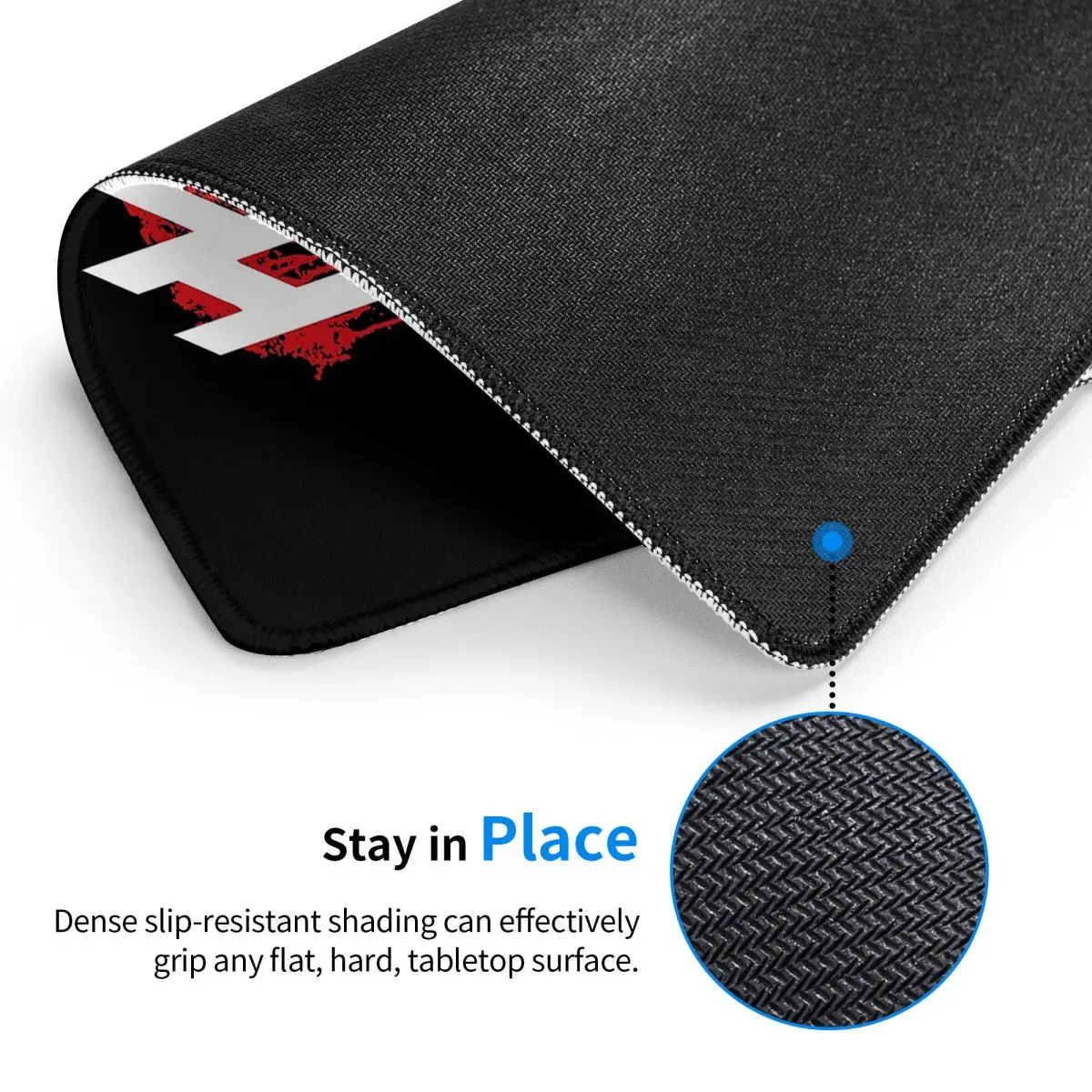 Marilyn Manson Glitch Fan Gift Music  Mouse Pad Computer Keyboard Mouse Mat Gaming PC Desk Mat Office Accessories Table Mats