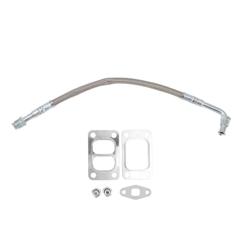 Ligne d'alimentation d'huile turbo 3913824, ensemble de connecteurs en alliage métallique, remplacement pour Dodge Ram 5.9L 1989-1998