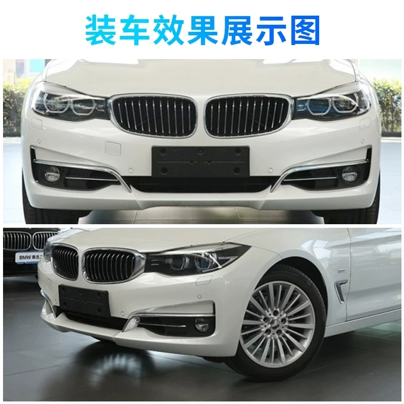 Aplicable a BMW Serie 3 GT matrícula 320 soporte para matrícula delantera 328 base para matrícula trasera soporte 330F34