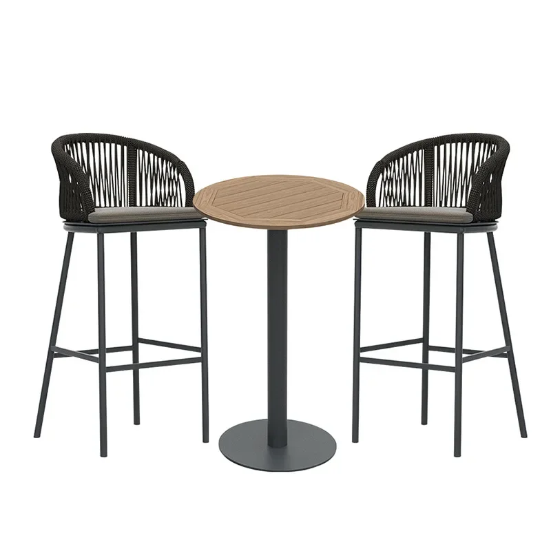 chair, restaurant hotel high chair, villa hotel Internet celebrity back chair, simple dining table and chair combination