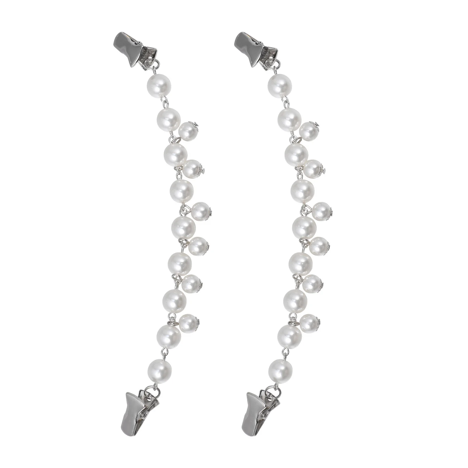 2 قطعة سلاسل سترة الراتنج خمر سترة كليب للنساء أنيقة الرقبة الديكور أنيق طوق الاكسسوارات سلسلة بدلاية