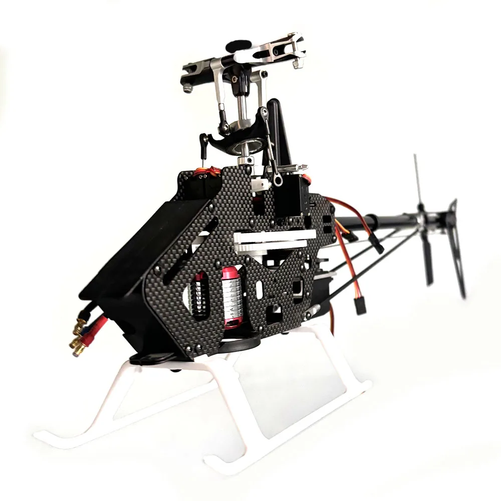 JCZK 450 DFC Carbon Fiber Frame Belt Drive  6CH 3D RC Helicopter with Servos motor Fits Align Trex 450 helicopter