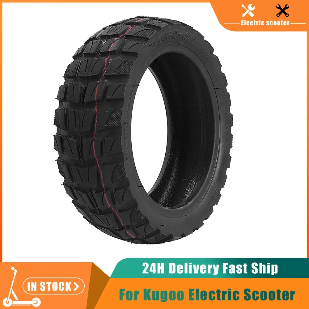 80/65-6 Off-road Rubber Tire for Gotrax Atlas/Kugookirin G2 Max/Ninebot P100S P65/Kugoo M4 PRO Electric Scooter Tubeless Tires