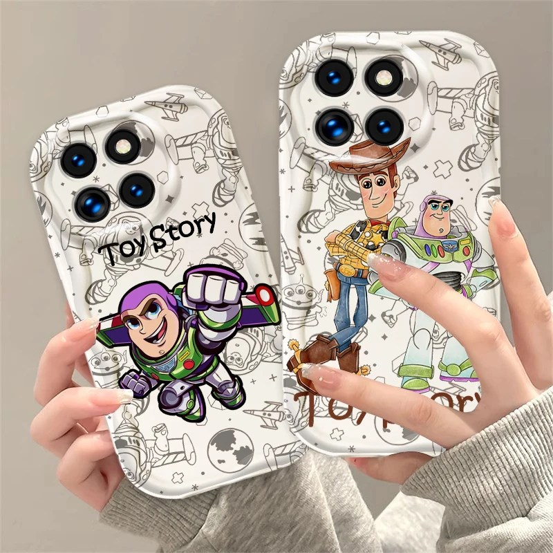 

Disney Toy Story Cartoon For Xiaomi Mi 14 12 12T 11 Lite Poco M6 X6 X5 X4 X3 M3 F4 Pro GT NFC 5G Wave Oil Soft Phone Case