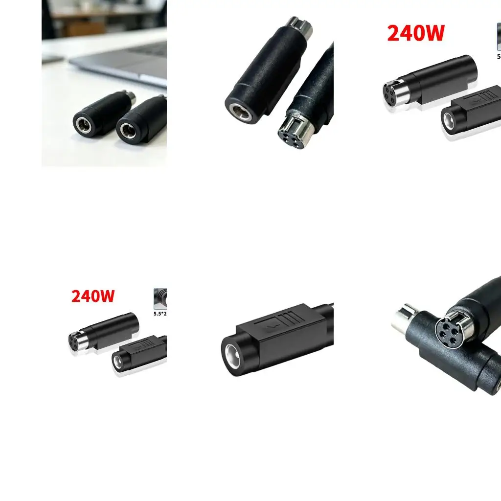  DC5525 to 240W Gaming Laptop Power Adapter Converter with High Current Output for P775 P870 Models Power Supply