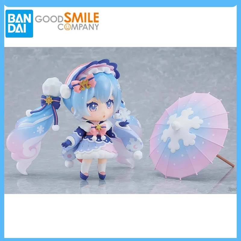 Original Good Smile GSC Hatsune Miku Expensive Nendoroid Snow Miku 2023 Serene Winter Ver Anime Figure Model Action Toys Gifts