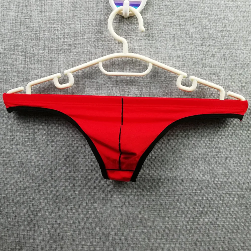 Para uso diario Calzoncillos con bolsa de cintura baja Calzoncillos de algodón transpirables Ropa interior de algodón transpirable Tema clásico