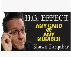 2017 H.G.Effect by Shawn Farquhar -magic tricks