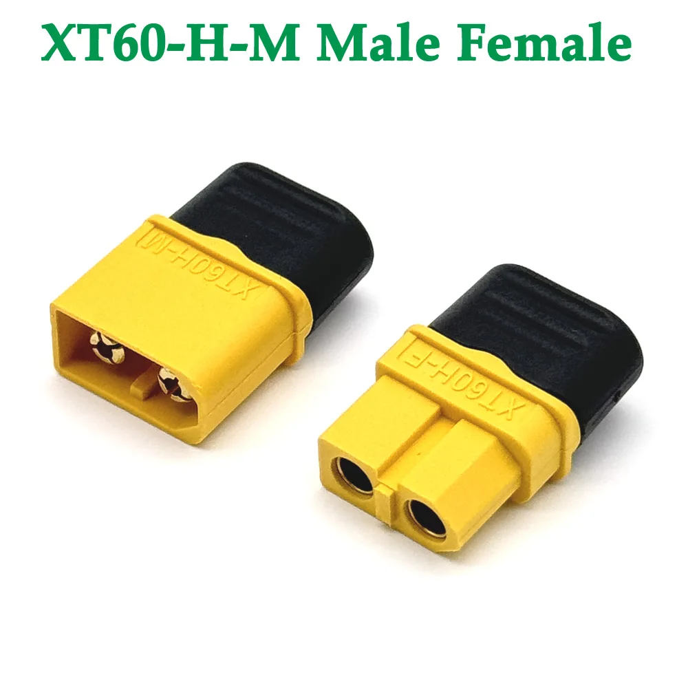 

XT60 XT90 XT60-H-M Bullet Connectors Male Female Power Plugs Power RC LV Lipo Battery Motor