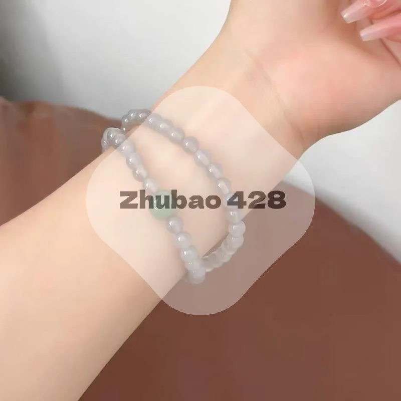 女性用模造ビーズブレスレット ヴィンテージ高級中国風ジュエリー 1