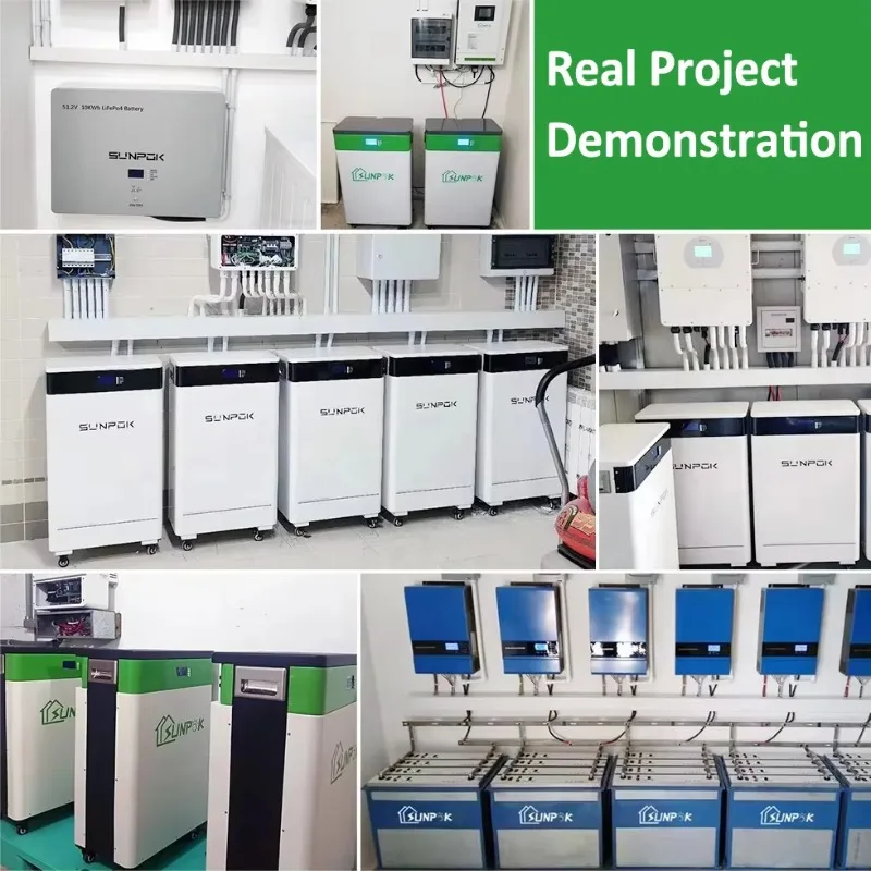 All In One Home Solar Energy Storage System 6.2KW 6KW Inverter 15kWh LiFePO4 Battery 48V 300Ah Hybrid Grid