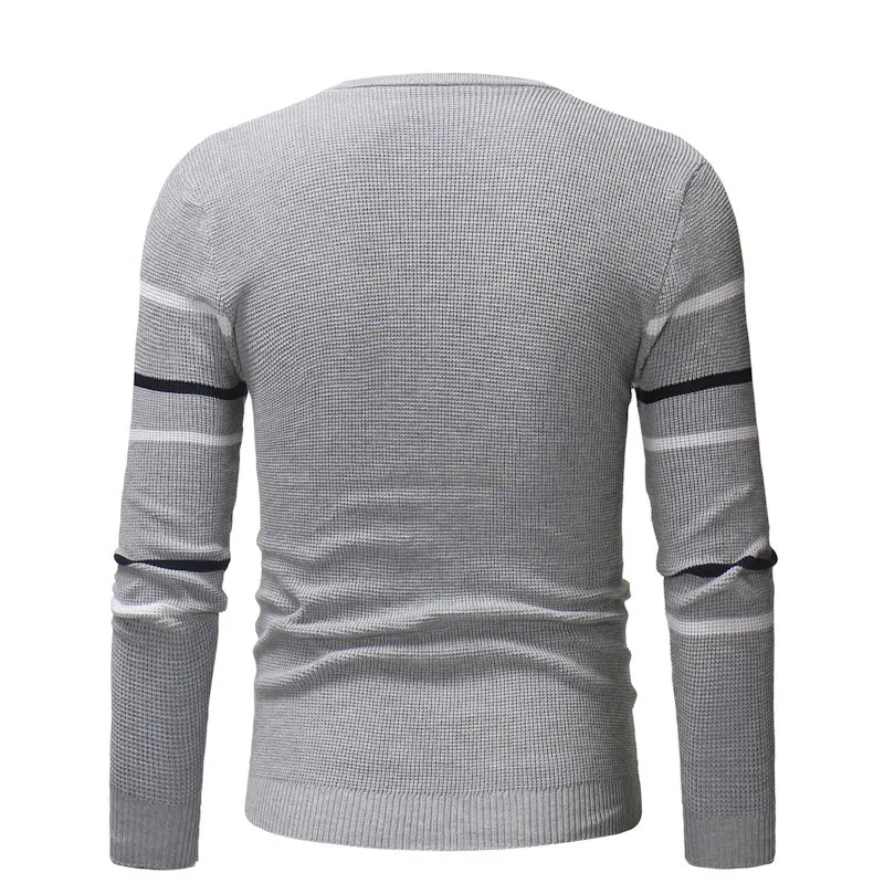 Suéter Invierno Clásico Rayas Hombre - usage example