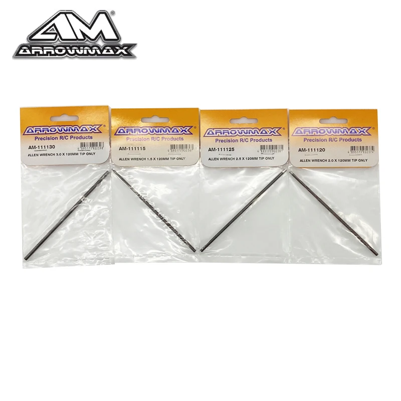 Original ARROWMAX AM-111115 / 20/25/30 Tip 120MM1.5 2.0 2.5 3.0 Hex Screwdriver Bit RC Remote Control Car Tool Parts