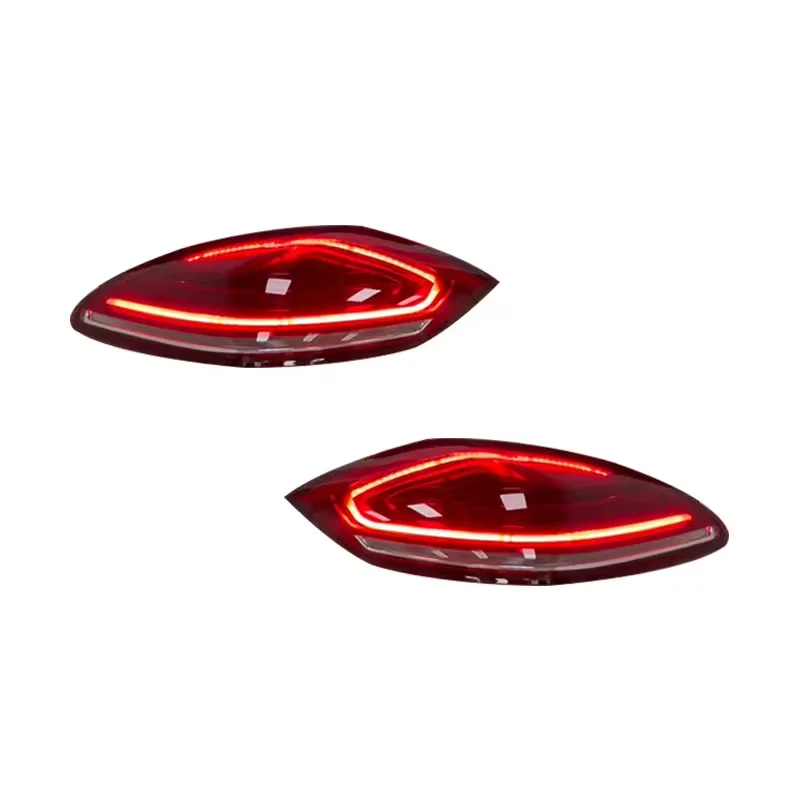 SJC Auto Car Tail Lights For Porsche Panamera 2010-2013 970.1 to 970.2 LED Rear Lamp Tail Light