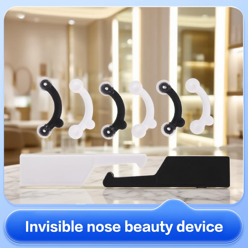 3 Stuks Schoonheid Neus Clip Corrector Massage Tool Neus Up Lifting Vormgeven Clip Clipper Shaper Brug Rechttrekken Geen Pijn 3 size