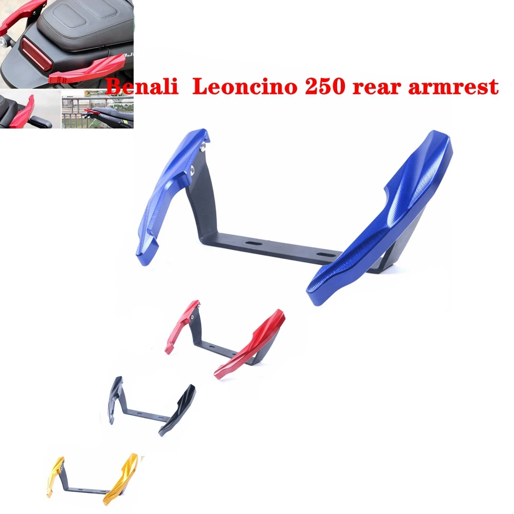 Motorcycle Tail Handrail For Benelli Leoncino 250 Tail Wing Shelf CNC Aluminum Personality Rear Armrest Racer Accessories