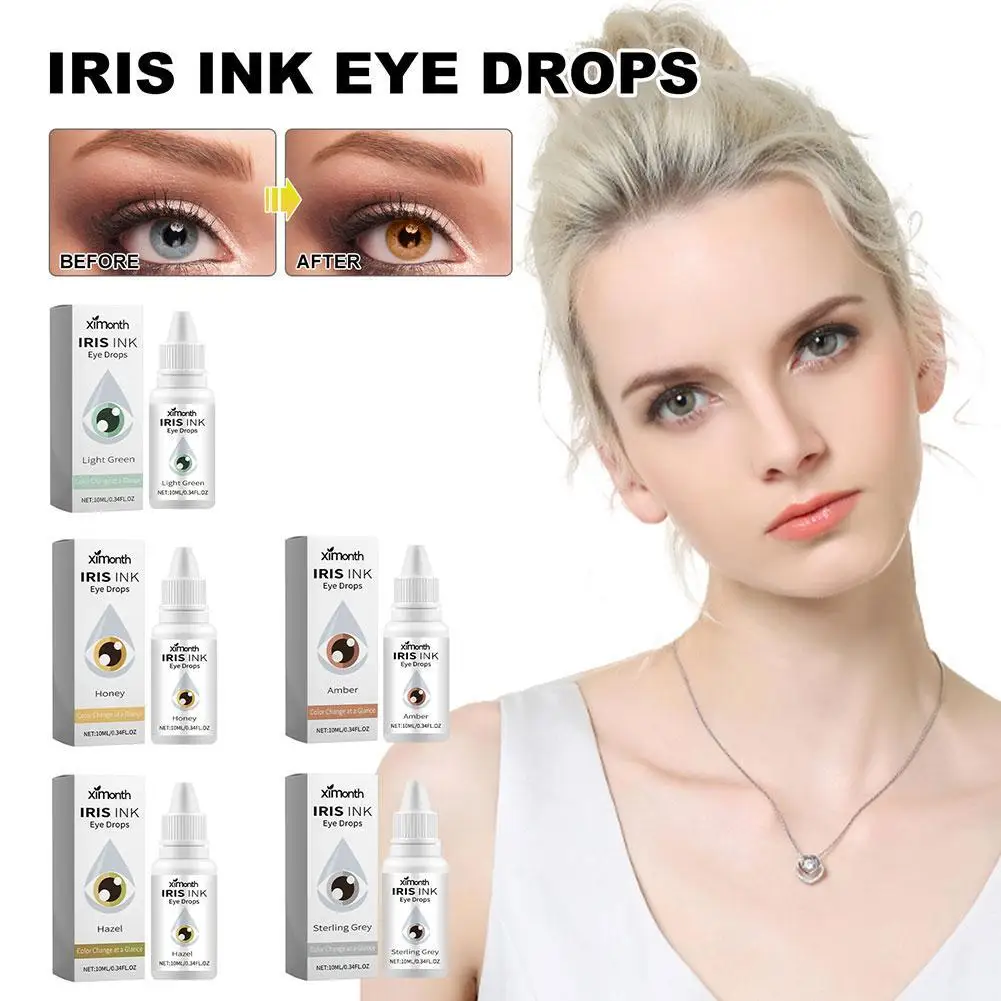 

10ml Color changing eye drops safe and gentle Lighten and brighten eye color Visibly changes eye color in 2 hours