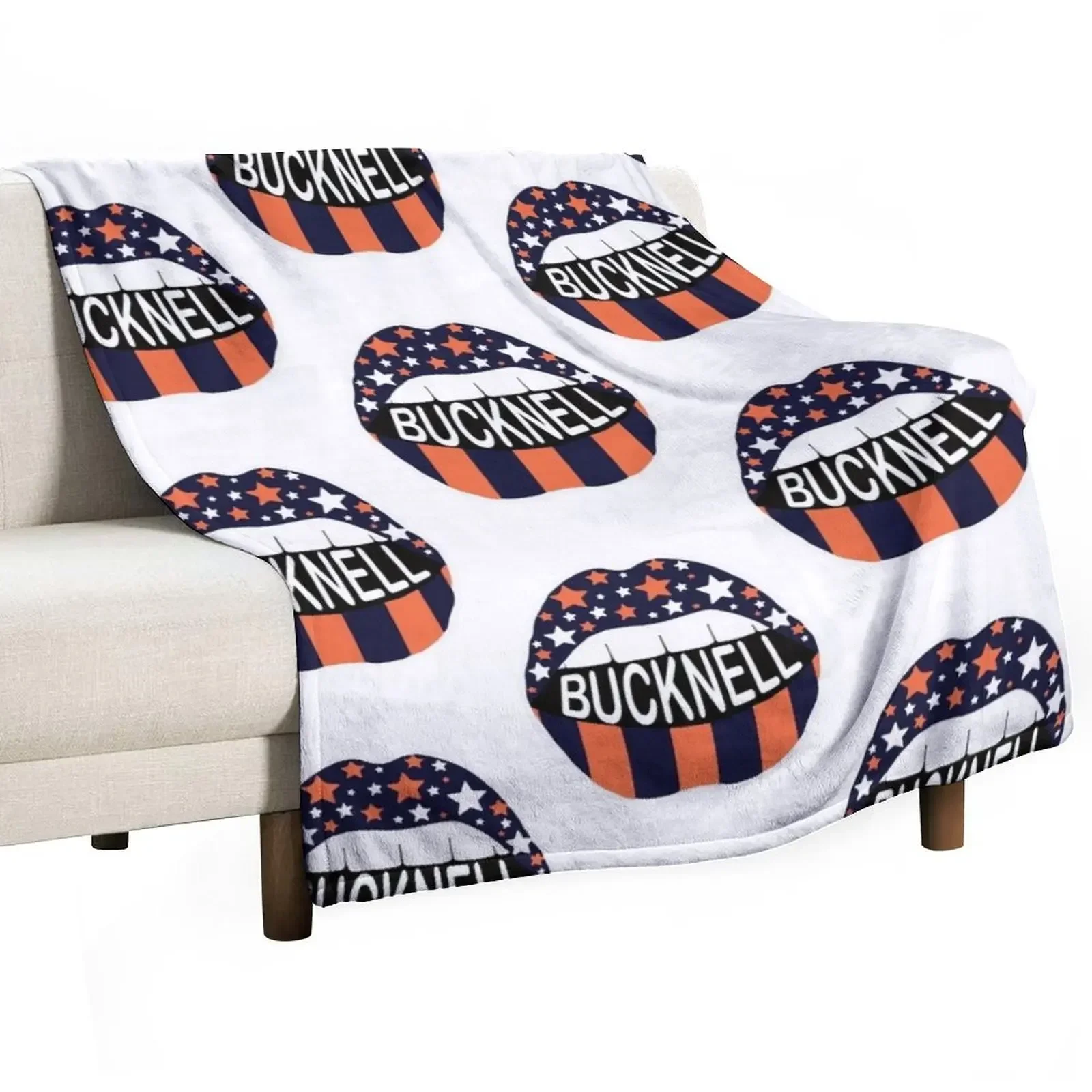 Bucknell Stars and Strips Throw Blanket Weighted Bed covers For Sofa Thin Blankets