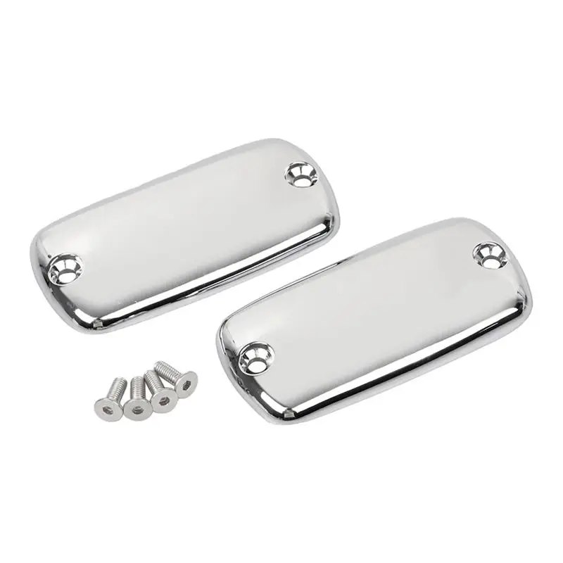 Superior-Front Master Cylinder Lids Cover Fit For Honda Goldwing 1500 GL1500I Interstate Replacement Part