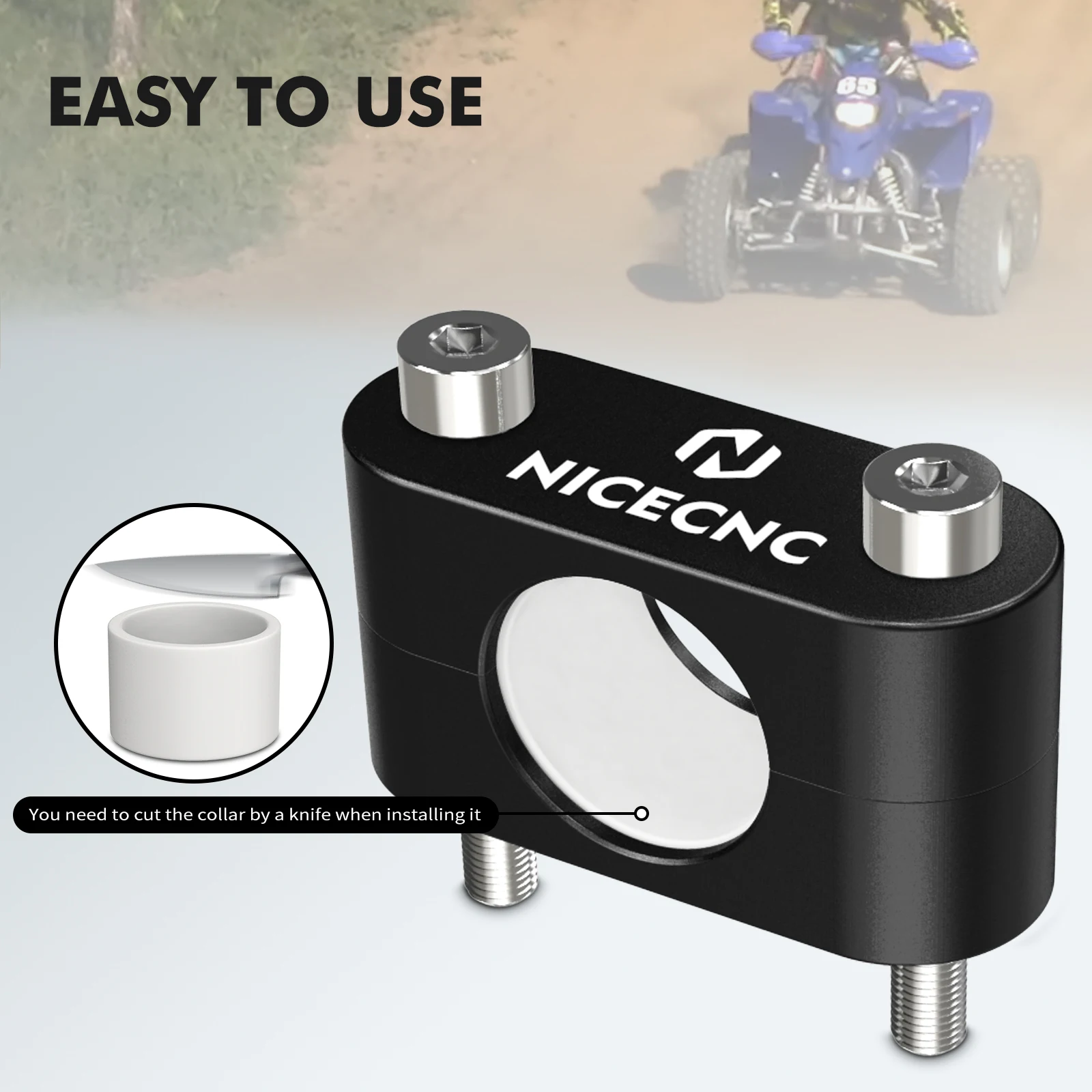 ATV لرابتور أشيب 700 المحارب بانشي الدب الكبير 350 ولفيرين كودياك YFZ 450 الناسف 200 جلبة جذع التوجيه رباعية أجزاء