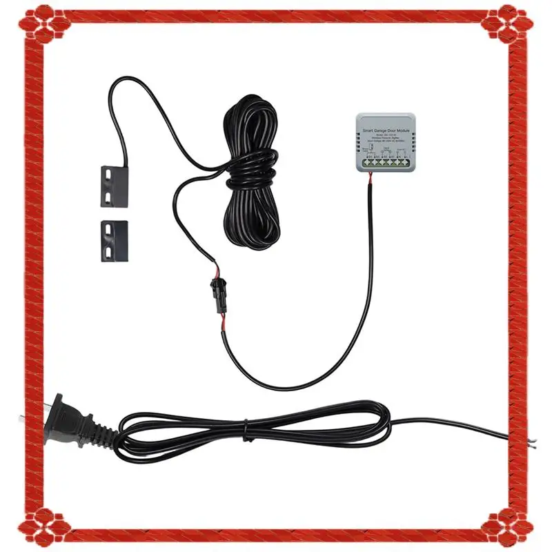 24-Hour Delivery Tuya Zigbee Garage Door Controller Module For Smart Life APP Remote Control Garage Door Opener Works For Alexa