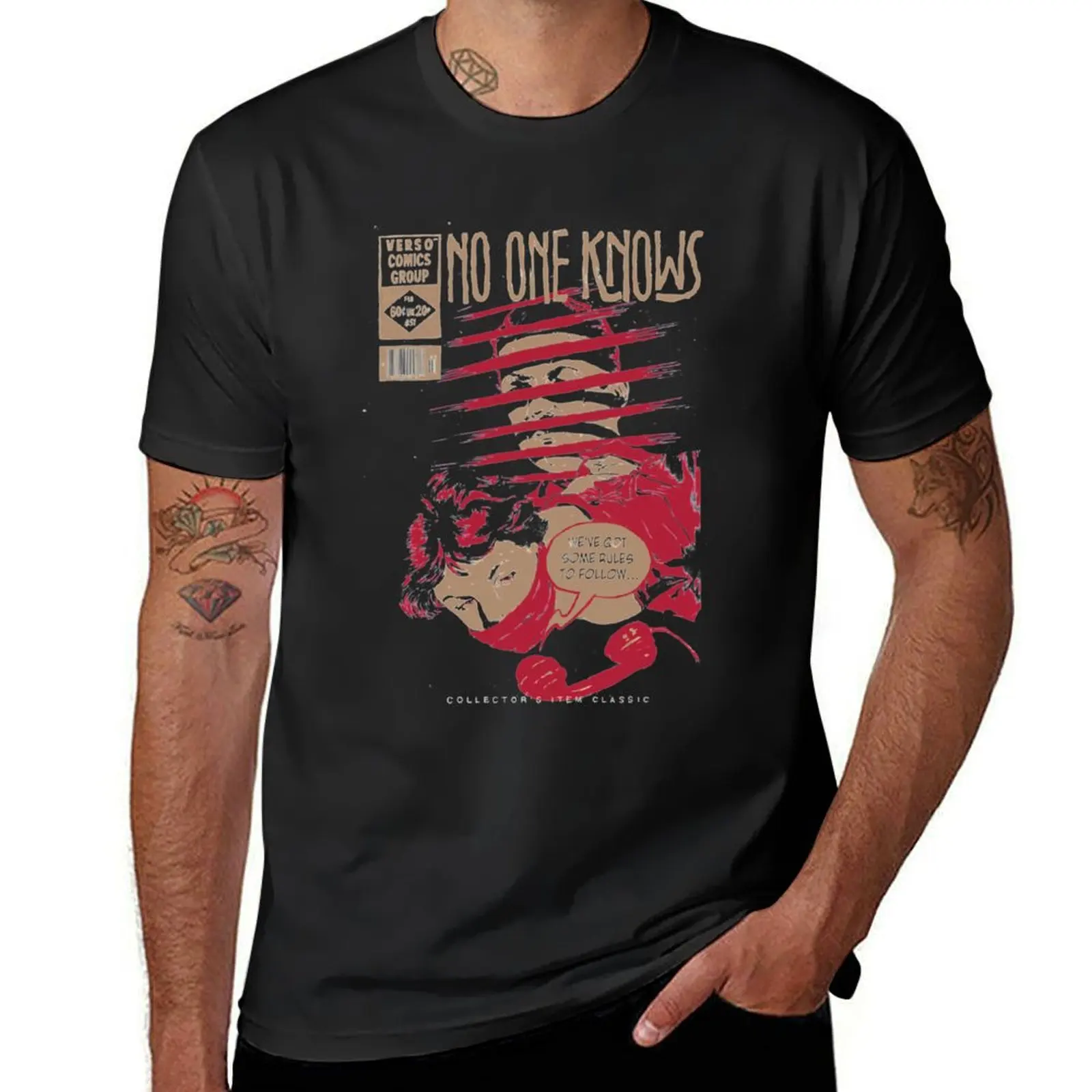 

At Last The Secret To Queens Of The Stone Age Is Revealed T-Shirt graphics oversized mens clothes