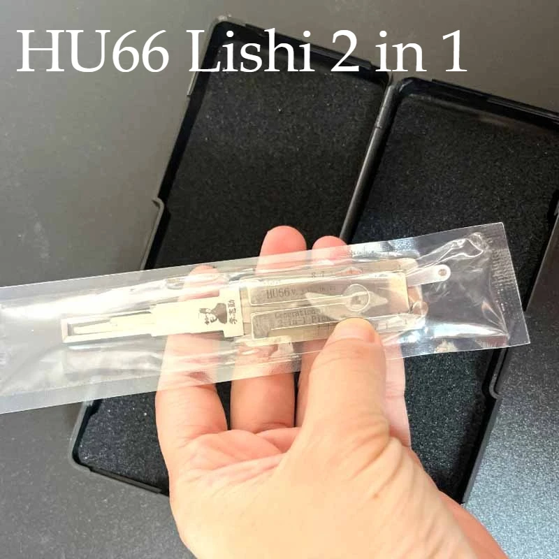 

1pcs HU66 Lishi 2 in 1 Car Door Lock Picking Kit for VW for AUDI for SEAT for VAG Group Vehicles Lockpick Lock Picks for Cars