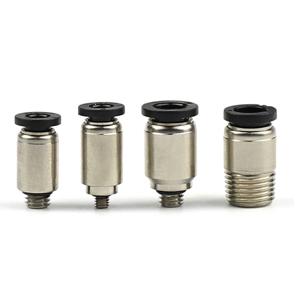 Pneumatic quick connector Mini-connector POC 3mm 4mm 5mm External thread M3 M4 M5 M6 M7 Round straight POC3-M3 POC4-M6 POC5-M5