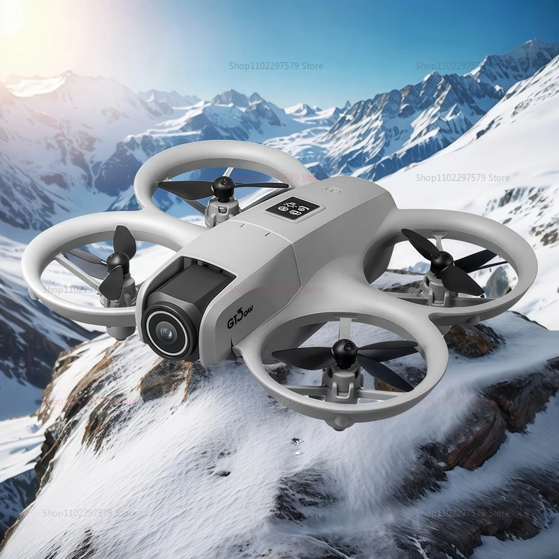 GT3ミニドローン 8K HDデュアルカメラ搭載 空撮初心者向け インテリジェント障害物回避 UAV オプティカルフローポジショニング