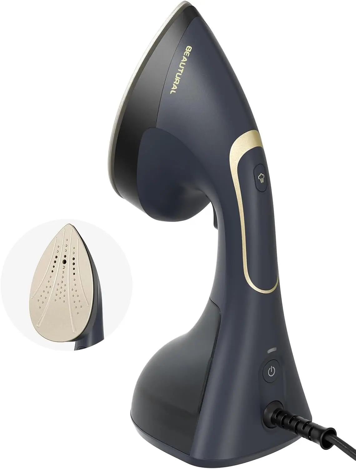 Steamer for Clothes, 2-in-1 Steam & Iron, 1200w Handheld Powerful Garment