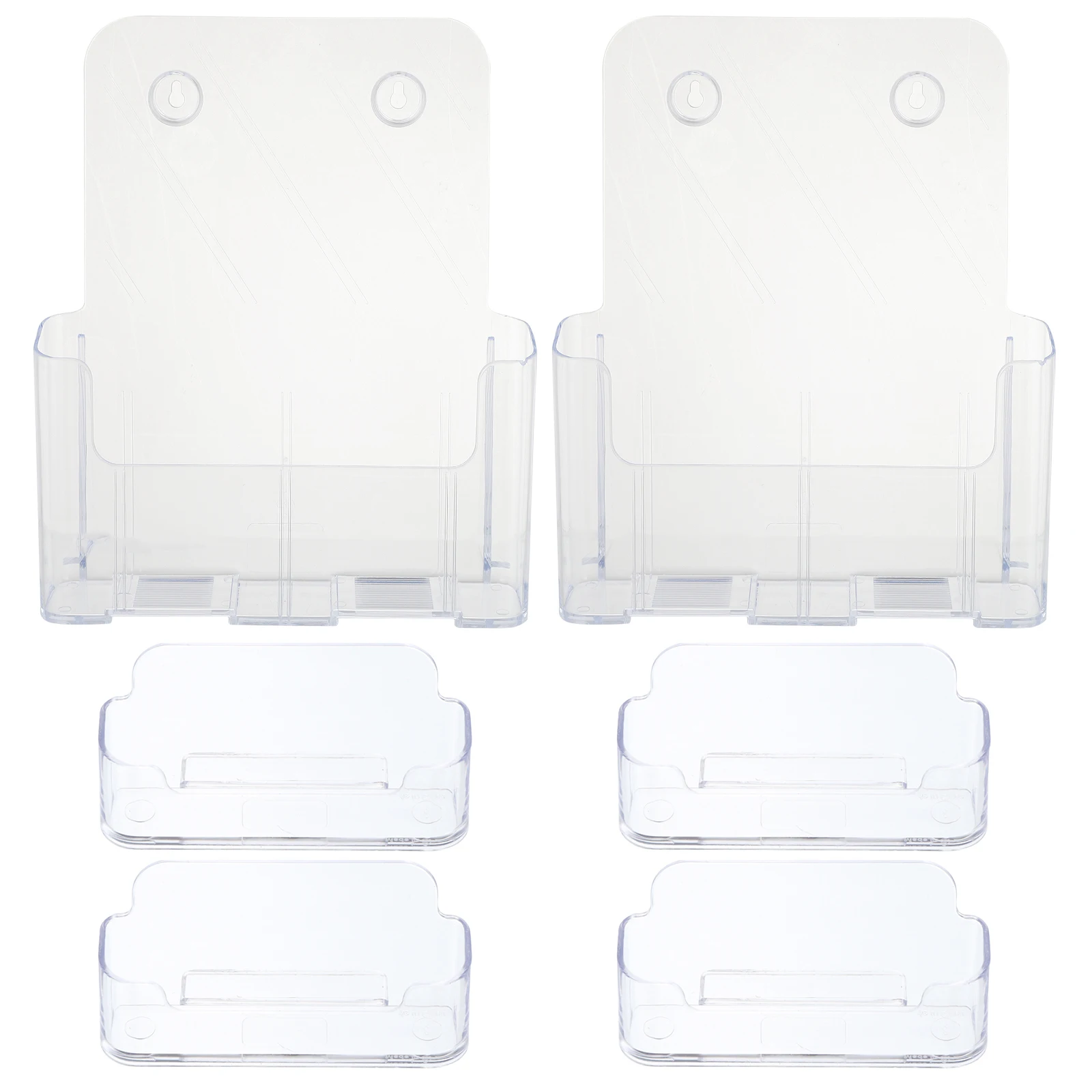 

Acrylic Catalog Rack Business Card Holder Display St for Desk Book Brochure File Storage Office ganizer Dental Tool