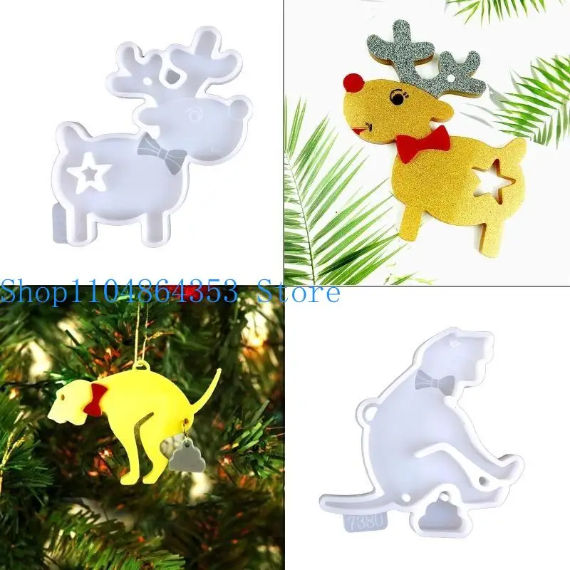 652F Wall Hanging Keychain Mould Crystal Epoxy for Creative Silicone Mould Love Gift