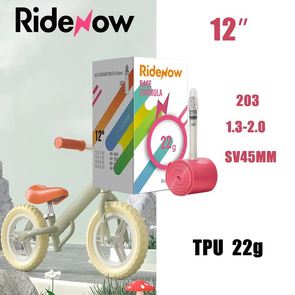 RideNow Ultralight Pushbike Balance Bike Folding Bicycle Inner Tube Tire 12\