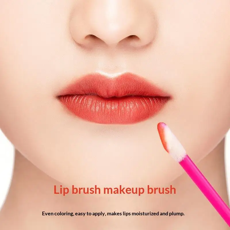 100 Pcs Disposable Lip Lint Free Applicators For Makeup Lip Brushes Makeup Beauty Tool Lipstick Testers Wands Applicators