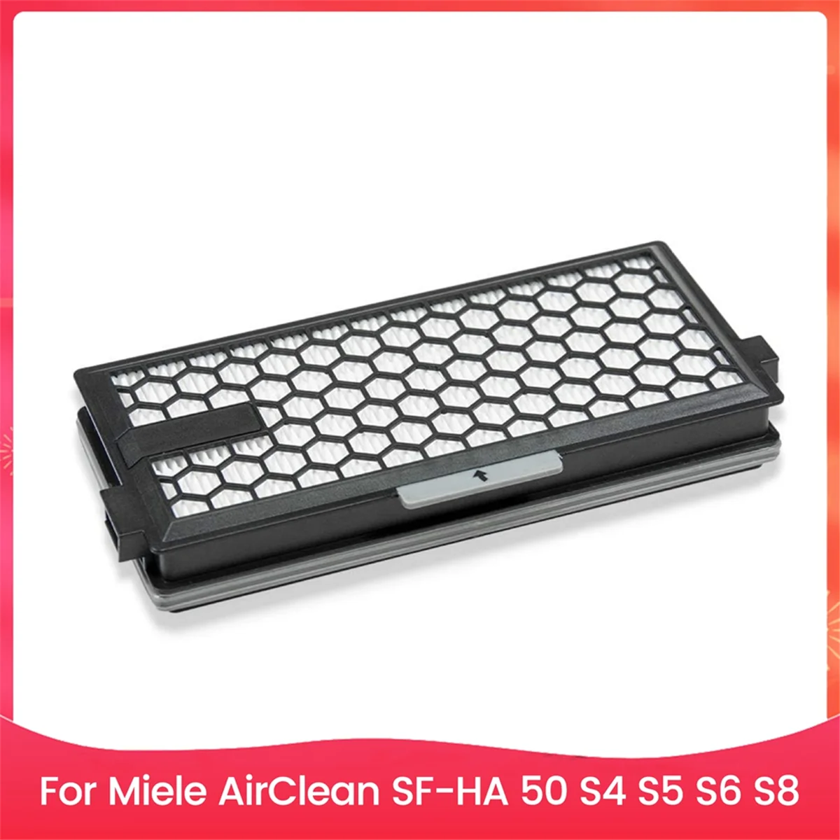 Accesorios de filtro de aspiradora aptos para Miele AirClean SF HA 50 S4 S5 S6 S8 piezas de recambio de aspiradora