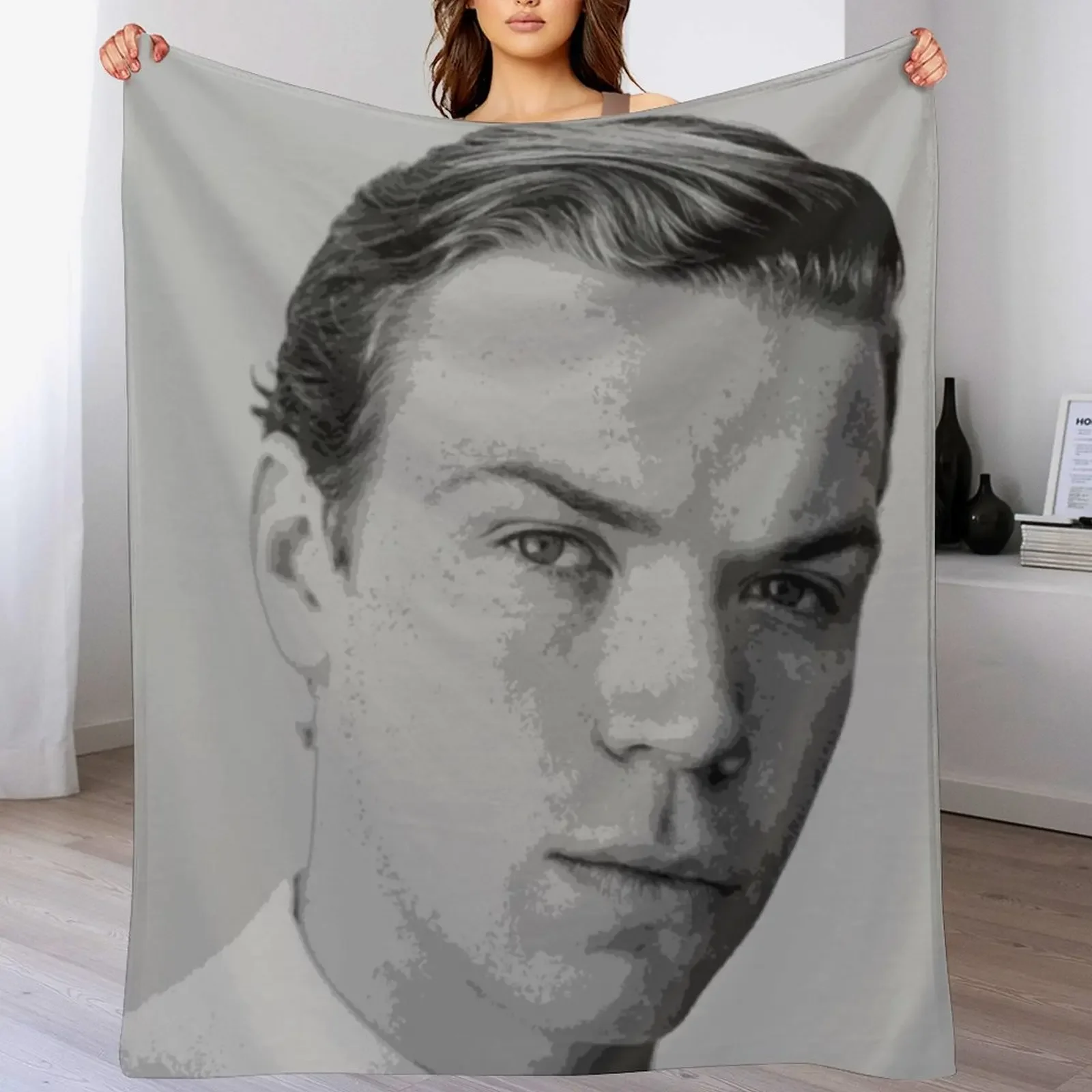 

Will Poulter Pop Art Portrait Throw Blanket Decorative Sofas Bed Fashionable Summer Beddings For Sofa Thin Blankets