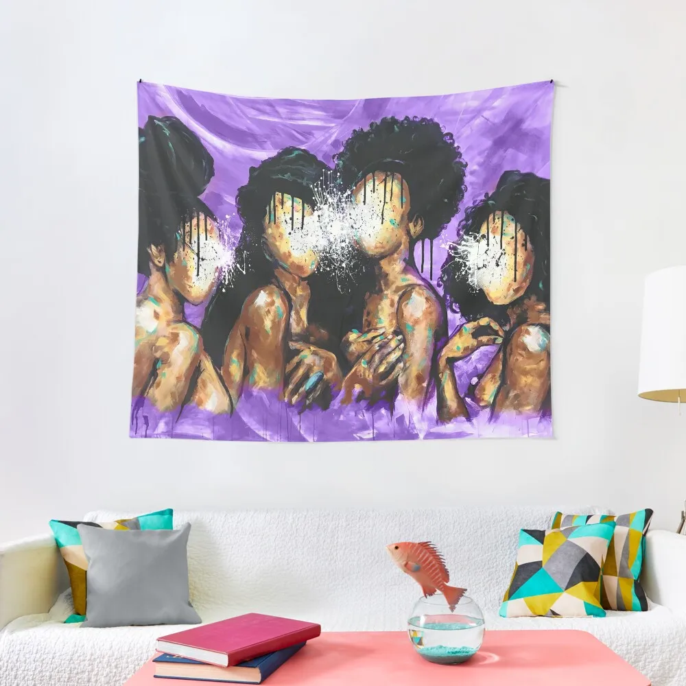 

Naturally XLIV PURPLE Tapestry Aesthetic Room Decor Korean Wall Decoration Tapestry