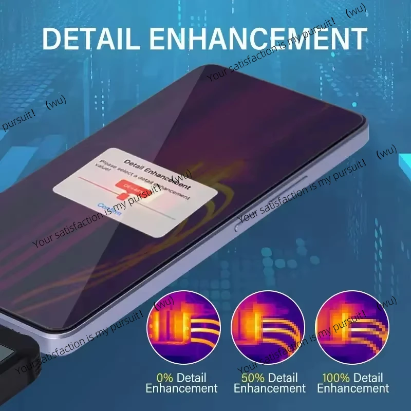 ZOCI-256*192 Pixels Thermal Camera -20°C~550°C Android Type C Mobile Phone Infrared Thermal Imager For Electrical Repair