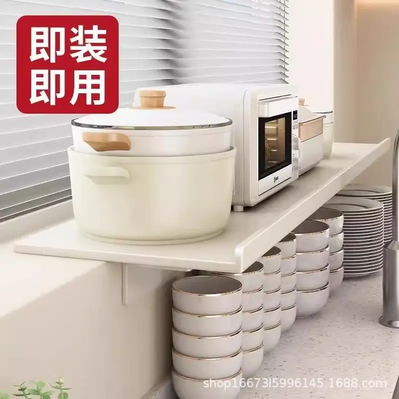 Iron art window sill magnetic extension board does not require drilling, desktop tabletop widening extensions brackets
