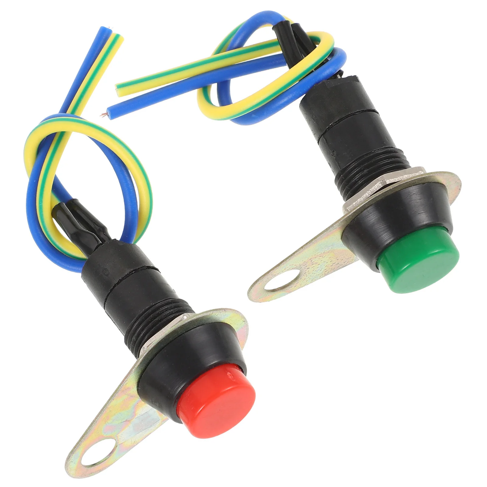 

2Pcs Combination Handlebar Switch Motorcycle Light Headlight Spotlight Control Switch Replacement Durable Multifunction