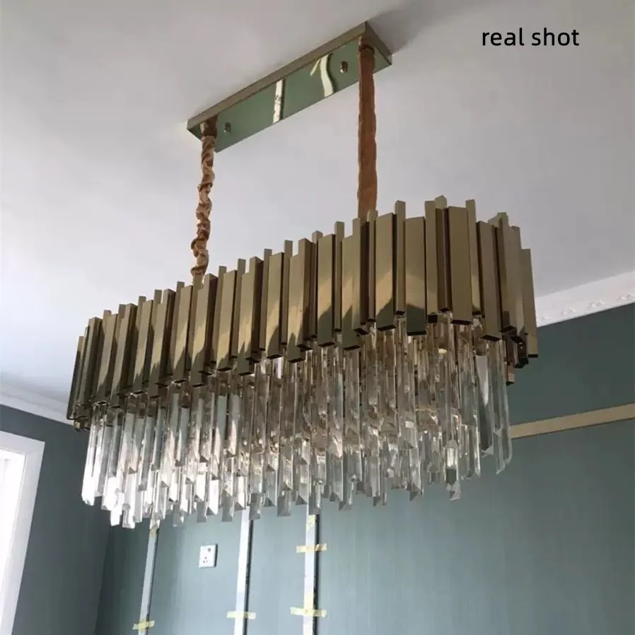 Modern Round Silver Gold Crystal Designer Lamparas De Techo LED Ceiling Lights.Ceiling Light.Ceiling Lamp For Foyer