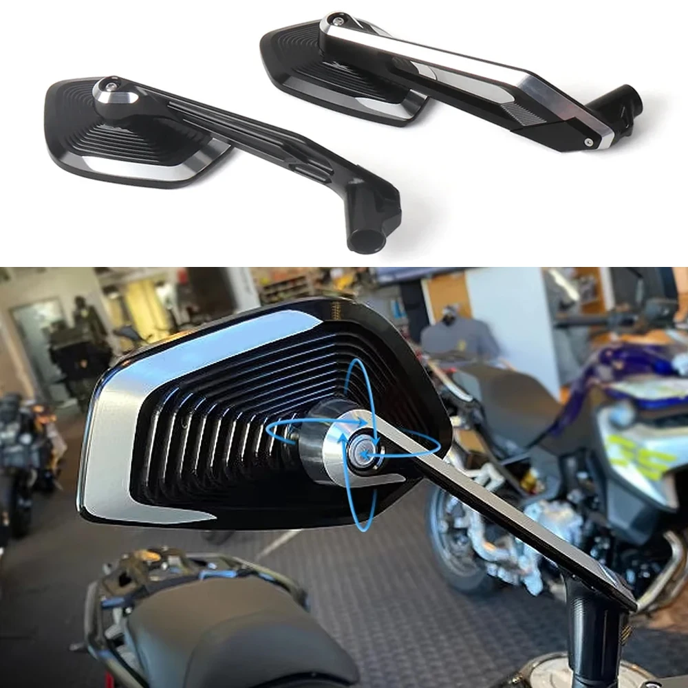 New Motorcycle Rearview Mirror Universal For BMW R1250GS F850GS ADVENTURE S1000XR S1000R F900R F900XR G310GS F650GS F800R