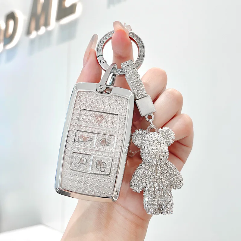 

TPU Car Remote Key Cover Case Holder shell Styling Fob For Land Rover New RangeRover Sport Evoque Freelander Velar Discovery LR5