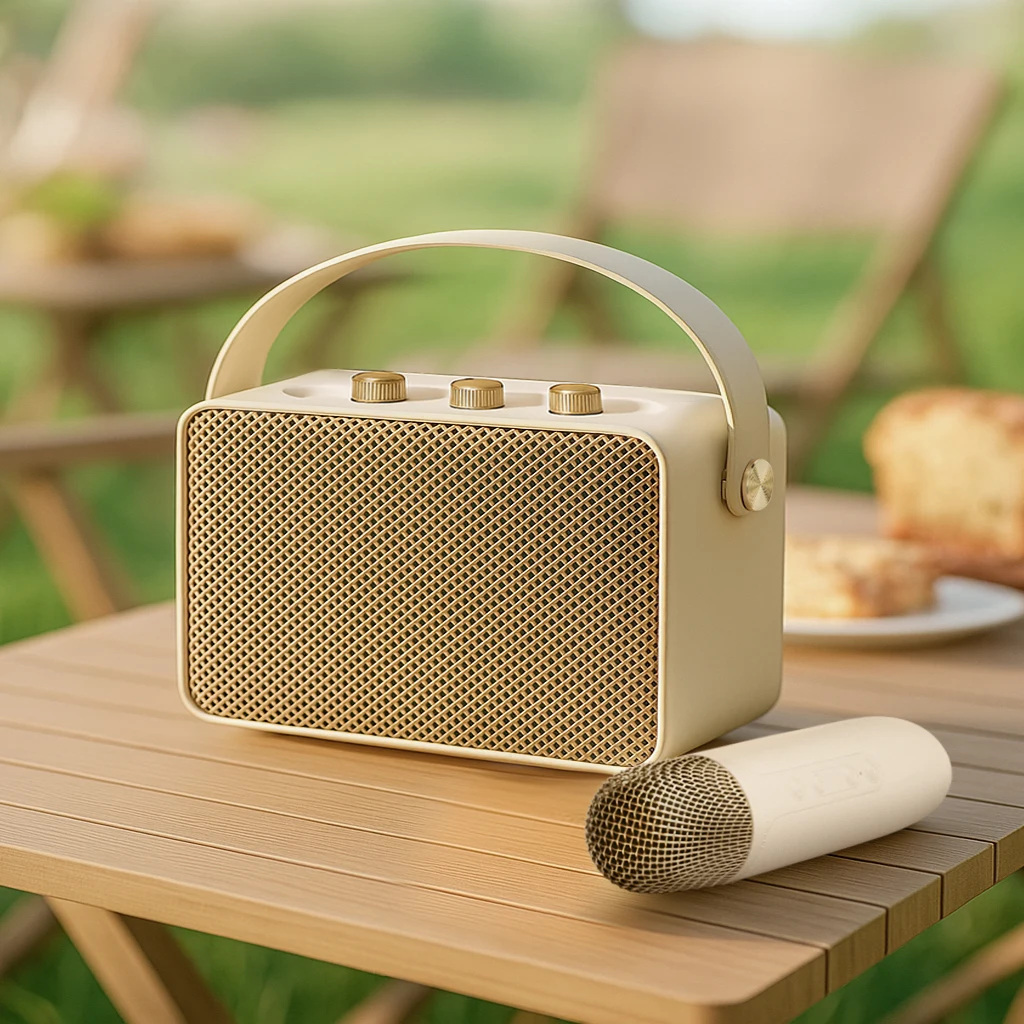 For Beambox Portable Plastic Karaoke Woofer Active Passive Outdoor Speaker Music Player for Home