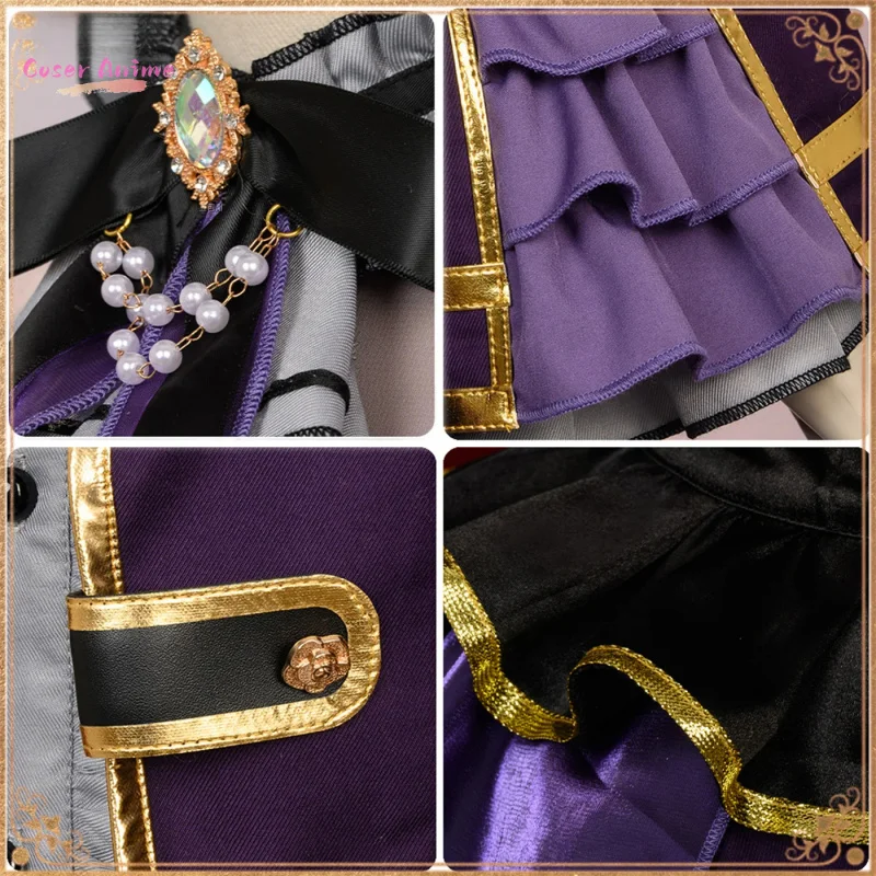 อะนิเมะ บัง ดรีม! Rinko Shirokane คอสเพลย์เครื่องแต่งกายชุด Halloween Carnival Party คริสต์มาสเล่นบทบาทเสื้อผ้าเสื้อผ้า