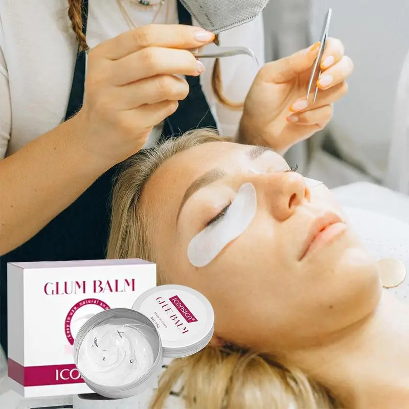 Lash Perm Lijm Balsem Voor Lash Lift En Wenkbrauw Permanent Wenkbrauw Permanent Lijm Sterk Plakkerig Langdurige Vrouwen Make-Up Lash Lift