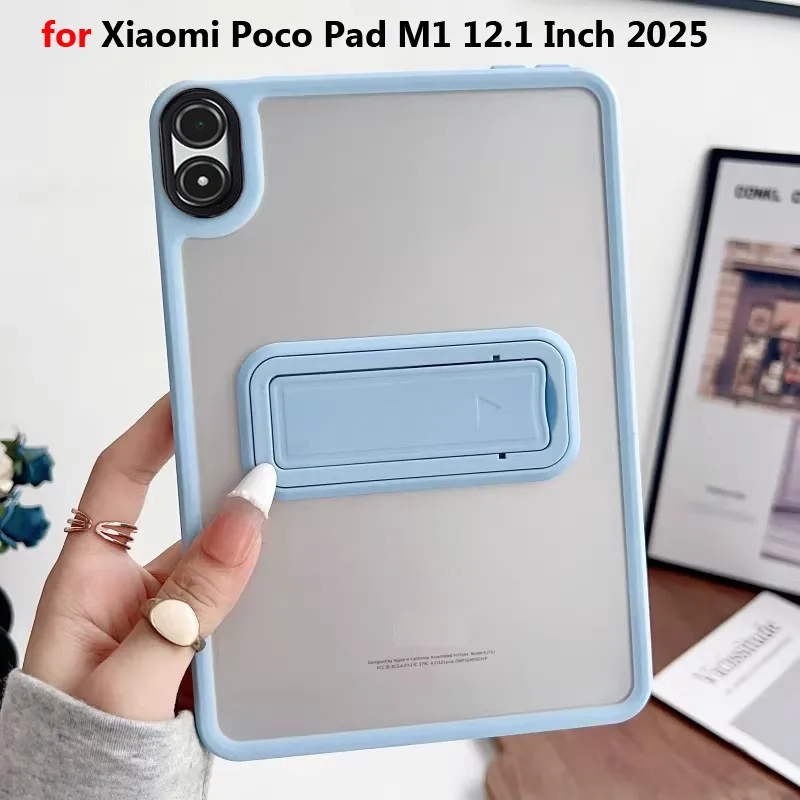 

Чехол для Xiaomi Poco Pad M1 12,1 дюйма, 2025 для Redmi Pad2 Pro 12,1 дюйма, 7SPro, 12,5 дюймов, Pad 6S Pro, акриловый чехол с защитой от изгиба