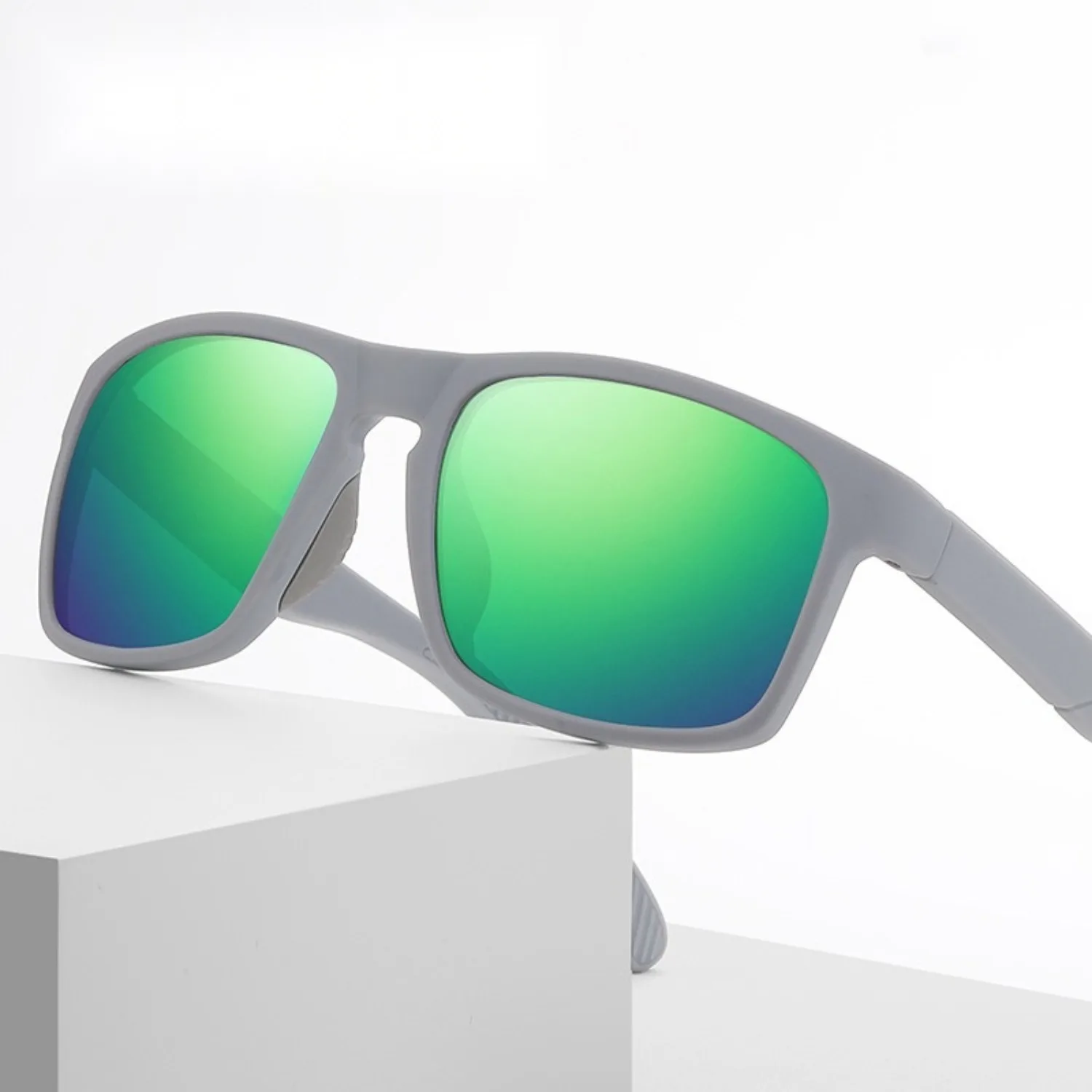 

TR90 Flexible Frame Sunglasses Men Women Sports Cycling Sun Glasses Photochromic Night Vision UV Protection Shades 3100
