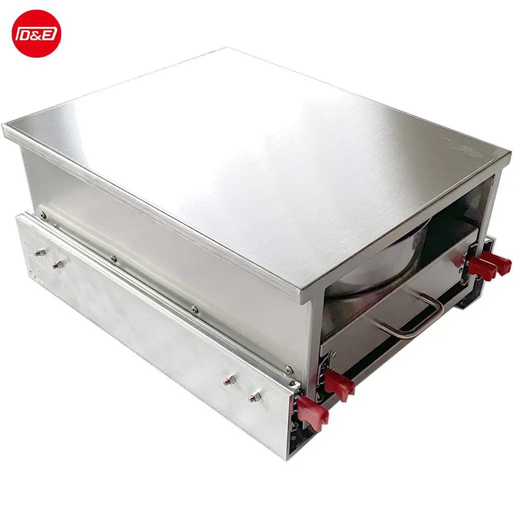 safety and health Trailer extraction  stove with storage desk  RV external kitchen RV outdoor LPG stove