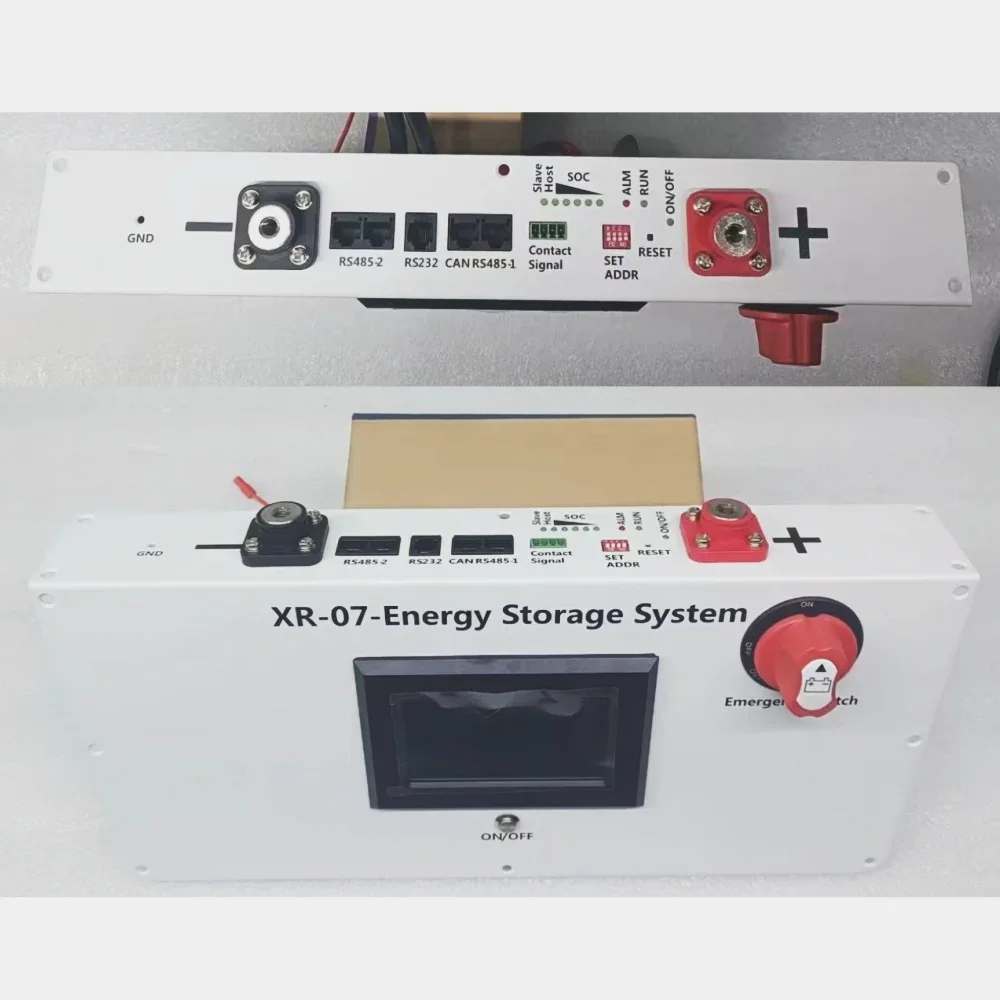 3) XR07 48V 280AH Wheel 15KW Solar Energy Storage System LiFePO4 Battery Box DIY Kit For JK inverter BMS 280AH 302AH